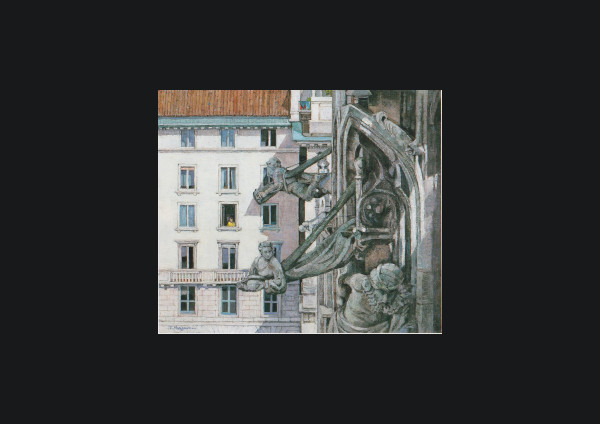 長谷川仂、晴れた日、希少な画集より、新品高級額・額装付 長谷川 仂 ｜ 一般社団法人 光風会